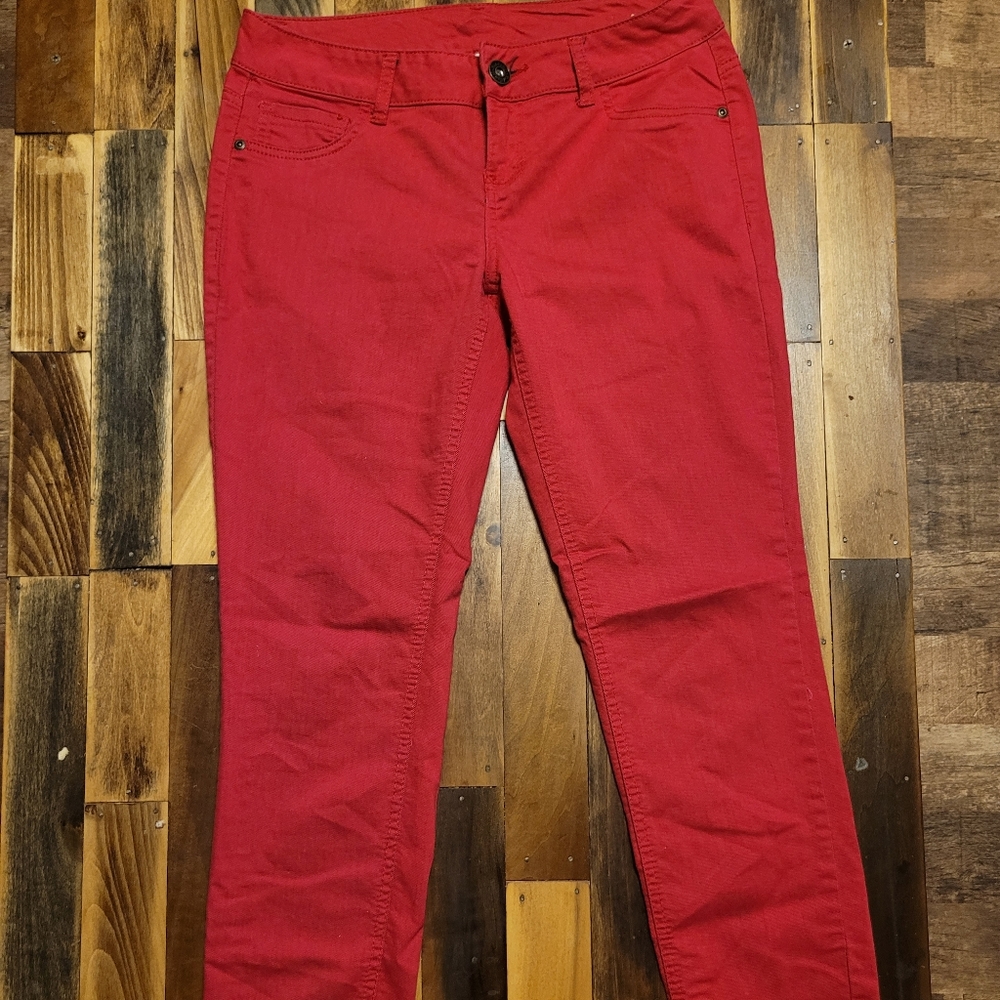 Red - skinny - jeans